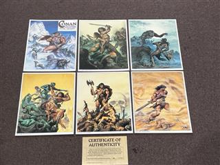 Conan Classics Collection Set #2 Earl Norem Golden Full Color Limited Edition 63